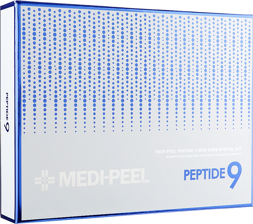Set - Medi Peel Peptide 9 Skin Care Special Set (toner/250ml+30ml + emulsion/250ml+30ml + cr/10g) — Bild N1