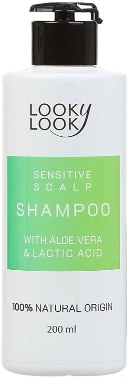 Shampoo mit Milchsäure und Aloe Vera - Looky Look Delicate Care Shampoo — Bild N1