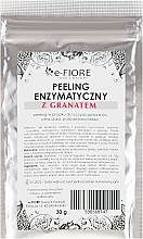 Enzym-Gesichtspeeling mit Granatapfelextrakt - E-Fiore Professional Enzyme Peeling Garnet&Vitamin C — Bild N1