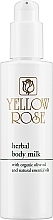 Düfte, Parfümerie und Kosmetik Feuchtigkeitsspendende Körpermilch mit Kräuterextrakten - Yellow Rose Herbal Body Milk