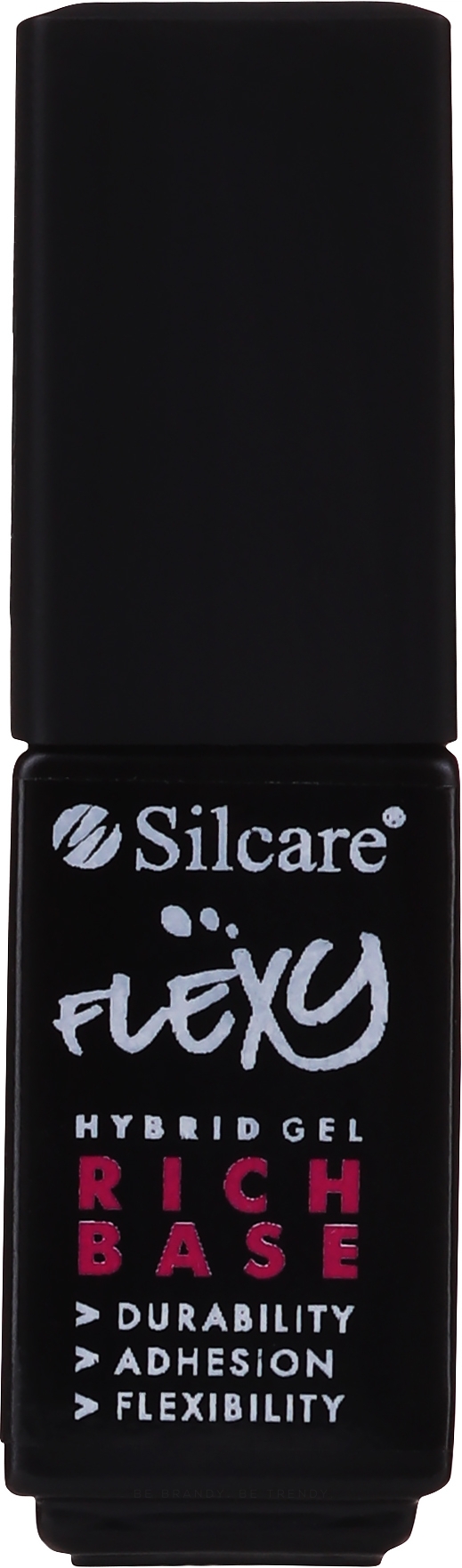 Hybrid Nagellack Base - Silcare Flexy Rich Base Keratin + Vitamins — Bild 4.5 g