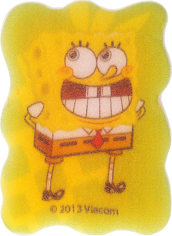 Kinder-Badeschwamm SpongeBob gelb - Suavipiel Sponge Bob Bath Sponge — Bild N2