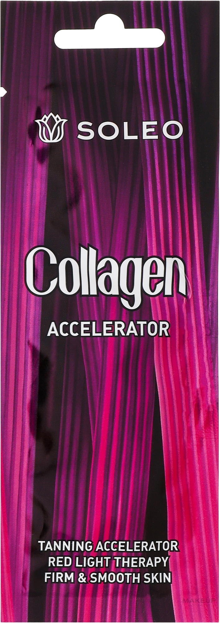 Solariumbalsam mit verjüngender Wirkung - Soleo Collagen Accelerator (Beutel)  — Bild 15 ml