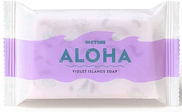 Düfte, Parfümerie und Kosmetik Handgemachte Naturseife mit Duft nach schwarzem Johannisbeere, frischen Grasblättern und Moschus - Oh!Tomi Aloha Violet Island Soap
