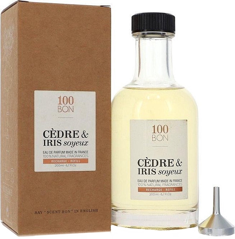 100BON Cedre & Iris Soyeux Refill - Eau de Parfum (Nachfüller) — Bild N1