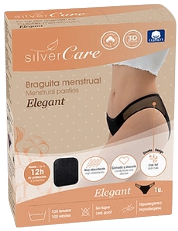 Menstruationshöschen Silver Care. Elegant - Masmi Menstrual Panties — Bild N2