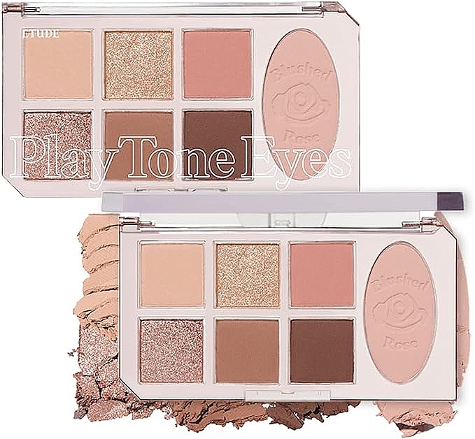 Lidschattenpalette - Etude Play Tone Eye Palette Blushed Rose — Bild N1