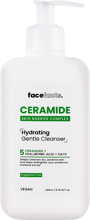 Reinigungsgel mit Ceramiden - Face Facts Ceramide Hydrating Gentle Cleanser — Bild N1