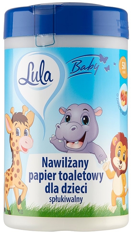 Nasses Toilettenpapier für Kinder Pfirsich - Lula Baby Wet — Bild N1