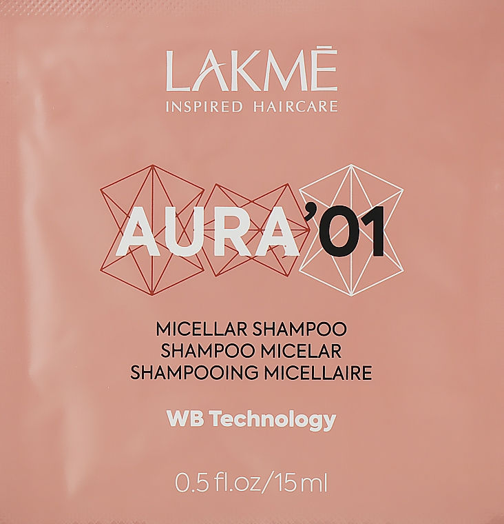 Haarpflegeset - Lakme Teknia Aura (Shampoo 15ml + Haarbehandlung 15ml + Haarmaske 15ml) — Bild N3