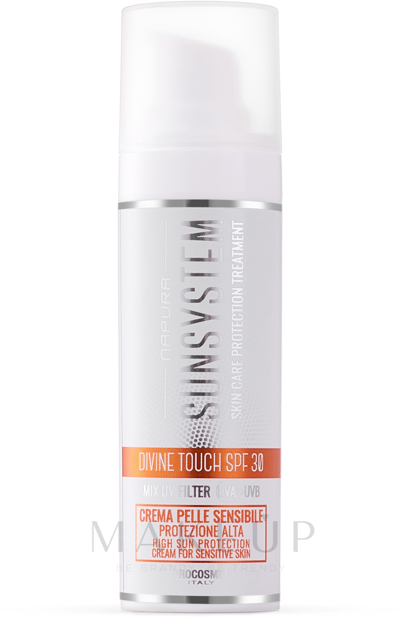 Creme für empfindliche Haut SPF 30 - Napura Sun System Divine Touch SPF 30 — Bild 30 ml