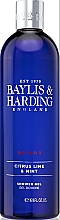 Düfte, Parfümerie und Kosmetik Duschgel Limette & Minze - Baylis & Harding Men's Citrus Lime & Mint Shower Gel
