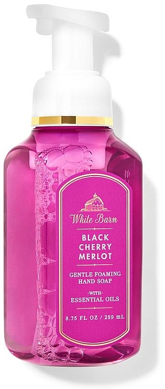 Flüssige Handseife - Bath and Body Works Black Cherry Merlot Gentle Foaming Hand Soap — Bild N1