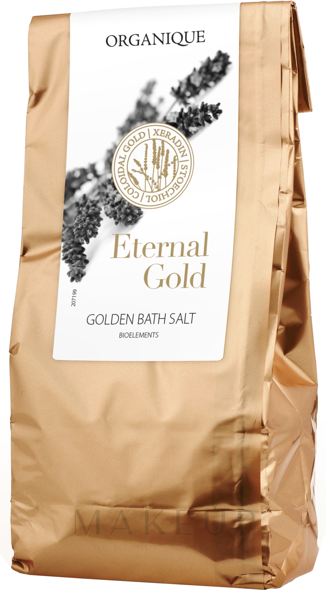 Badesalz - Organique Eternal Gold Golden Bath Salt — Bild 200 g