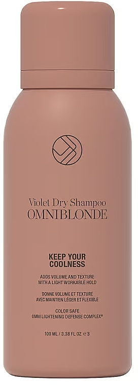 Trockenshampoo für blondes und gesträhntes Haar - Omniblonde Keep Your Coolness Dry Shampoo — Bild N1