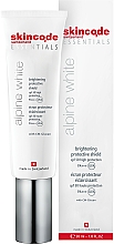 Düfte, Parfümerie und Kosmetik Aufhellende Gesichtsschutzcreme mit CM-Glucan - Skincode Essentials Alpine White Brightening Protective Shield SPF50 PA+++