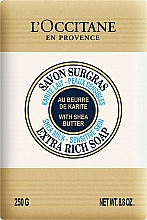 Düfte, Parfümerie und Kosmetik Extra sanfte Feuchtigkeitsspendende Seife mit Sheabutter - L'occitane Shea Butter Extra Gentle Soap Milk