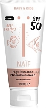 Naif Baby & Kids Sun Cream SPF50 - Naif Baby & Kids Sun Cream SPF50 — Bild N1