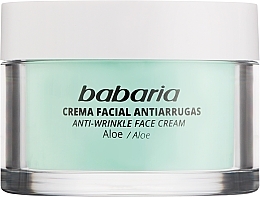 Anti-Falten Gesichtscreme mit Aloe Vera - Babaria Aloe Facial Wrinkle Cream — Bild N1