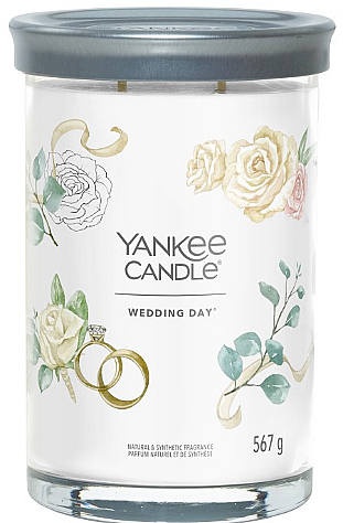 Duftkerze im Glas Wedding Day mit 2 Dochten - Yankee Candle Singnature — Bild N1