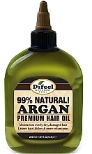 Düfte, Parfümerie und Kosmetik Natürliches Arganöl für das Haar - Difeel 99% Natural Argan Premium Hair Oil