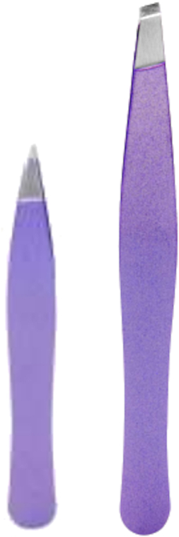 Pinzetten-Set lila 2 St. - Titania Tweezer Set Lilac — Bild N1