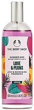 Düfte, Parfümerie und Kosmetik Körperspray - The Body Shop Love & Plums Shimmer Mist