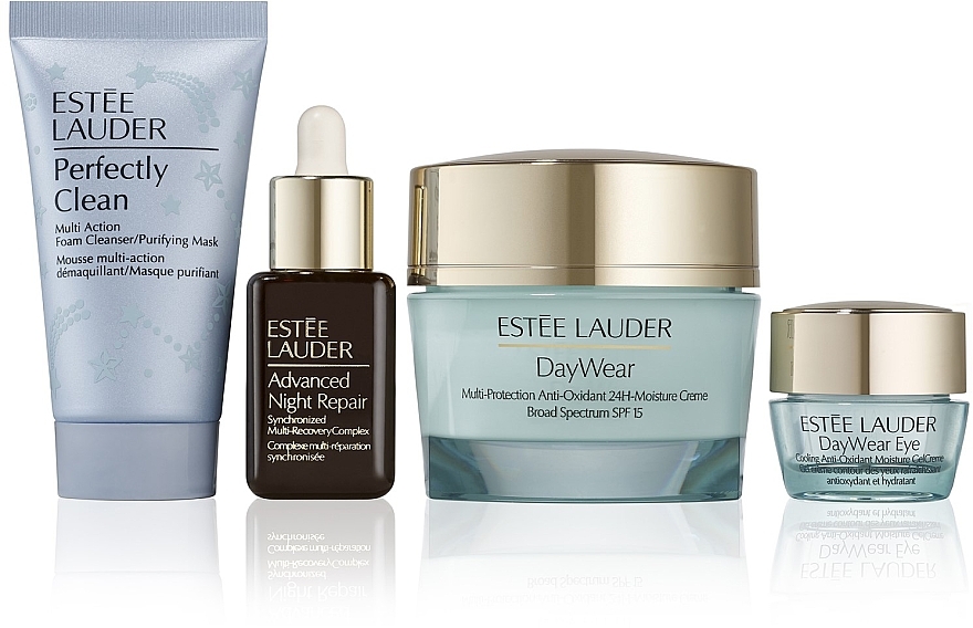 Gesichtspflegeset - Estee Lauder DayWear Skincare Set (cr/50ml + foam/30ml + ser/15ml + cr/5ml) — Bild N2