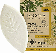 Düfte, Parfümerie und Kosmetik Festes Shampoo für mehr Glanz mit Hanf und Holunder - Logona Bio Shampoo