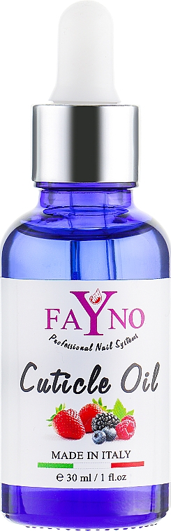 Nagelhautöl Beerenmischung - Fayno Cuticle Oil — Bild N1