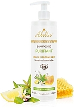 Düfte, Parfümerie und Kosmetik Shampoo Zitronenbaumhonig und Zitronenverbene - Abellie Organic Purifying Shampoo