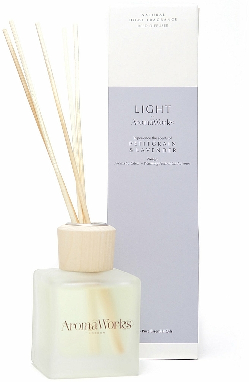 Duftset - AromaWorks Light Range Reed Diffuser (Raumerfrischer 4x100ml) — Bild N4