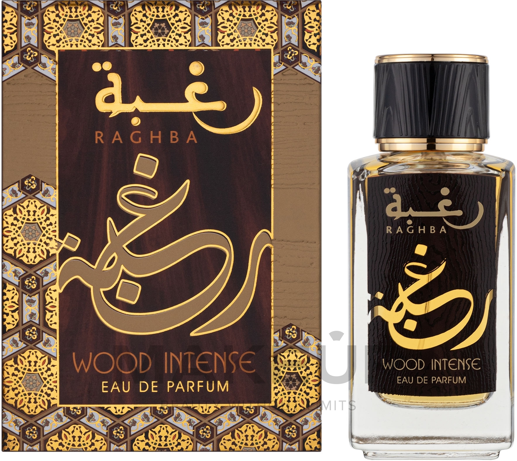 Lattafa Perfumes Raghba Wood Intense - Eau de Parfum — Bild 100 ml