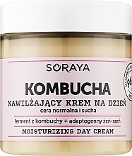 Feuchtigkeitsspendende Tagescreme für normale bis trockene Haut - Soraya Kombucha Moisturizing Day Cream  — Bild N1