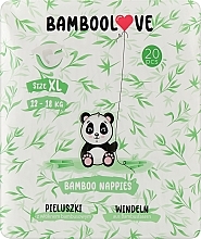 Windelhöschen aus Bambus  XL (12-18 kg) 20 St. - Bamboolove — Bild N1