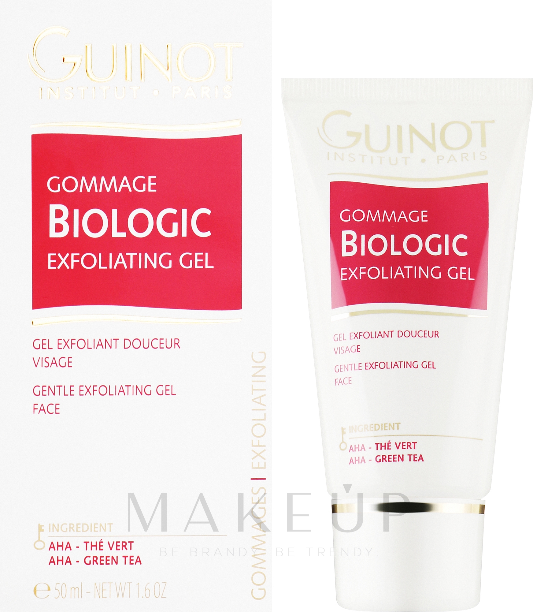 Peelinggel mit AHA-Säuren und grünem Tee - Guinot Gommage Biologique — Bild 50 ml