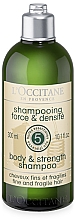 Düfte, Parfümerie und Kosmetik Kraft & Fülle Shampoo für feines, strapaziertes Haar - L'Occitane Aromachologie Shampooing Force