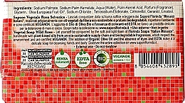 Seife Italienisches Mosaik wilde Rose - Florinda Rosa Selvatica Sapone Vegetale-Vegetal Soap — Bild N3