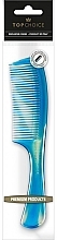 Düfte, Parfümerie und Kosmetik Haarkamm Rainbow 60571 blau - Top Choice Hair Comb