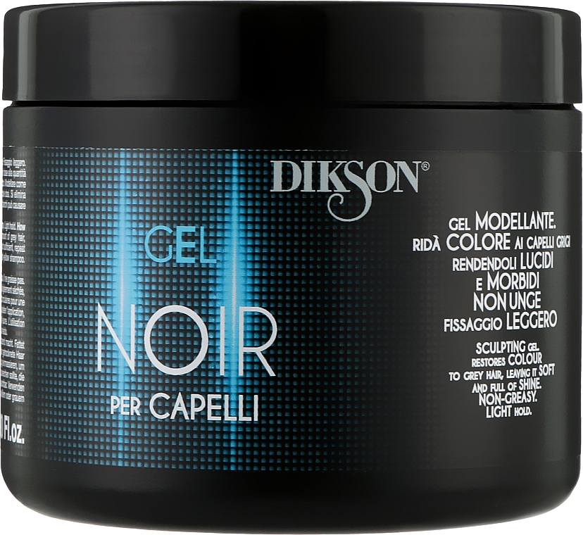 Tönungsgel für graues Haar - Dikson Gel Noir Per Capelli — Foto N3