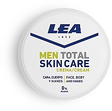 Düfte, Parfümerie und Kosmetik 3in1 Creme für Männer - Lea Men Total Skin Care Cream