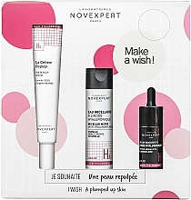 Set mit Hyaluronsäure 3,2% - Novexpert Plumped Up Skin Box (Creme 40ml + Mizellen Wasser 50ml + Serum 10ml) — Bild N2