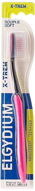 Zahnbürste für Teenager X-Trem weich rosa - Elgydium X-Trem Soft Toothbrush — Bild N1