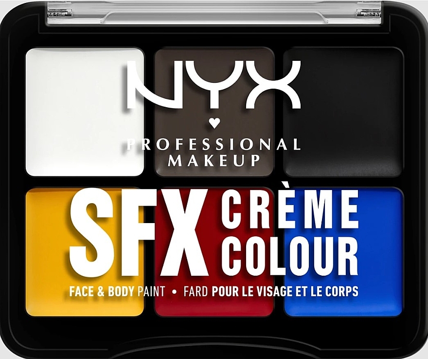 Make-up-Palette für Augen, Gesicht und Körper  - NYX Professional Makeup SFX Face & Body Paint Palette  — Bild N1