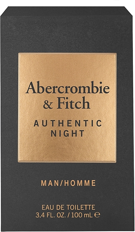 Abercrombie & Fitch Authentic Night Man - Eau de Toilette — Bild N3