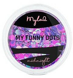 Nageldesign-Pailletten - MylaQ My Funny Dots — Bild N1