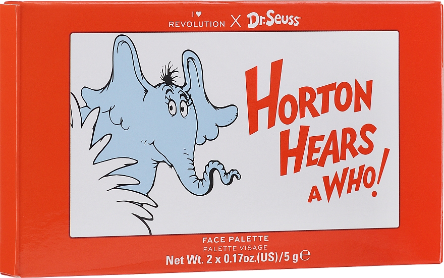 Konturpalette für das Gesicht - I Heart Revolution Dr. Seuss Horton Hears a Who Face Palette — Bild N2