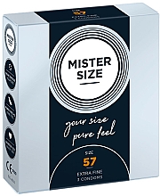 Düfte, Parfümerie und Kosmetik Kondome aus Latex Größe 57 3 St. - Mister Size Extra Fine Condoms