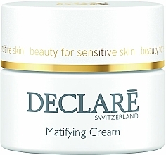 Düfte, Parfümerie und Kosmetik Mattierende und feuchtigkeitsspendende Gesichtscreme - Declare Matifying Hydro Cream