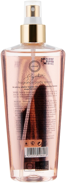 Armaf Signature True - Parfümiertes Körperspray — Bild N4